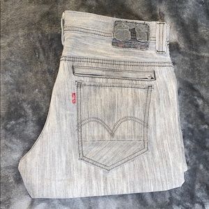 Levi’s Grey Mens 511 Jeans 33x30